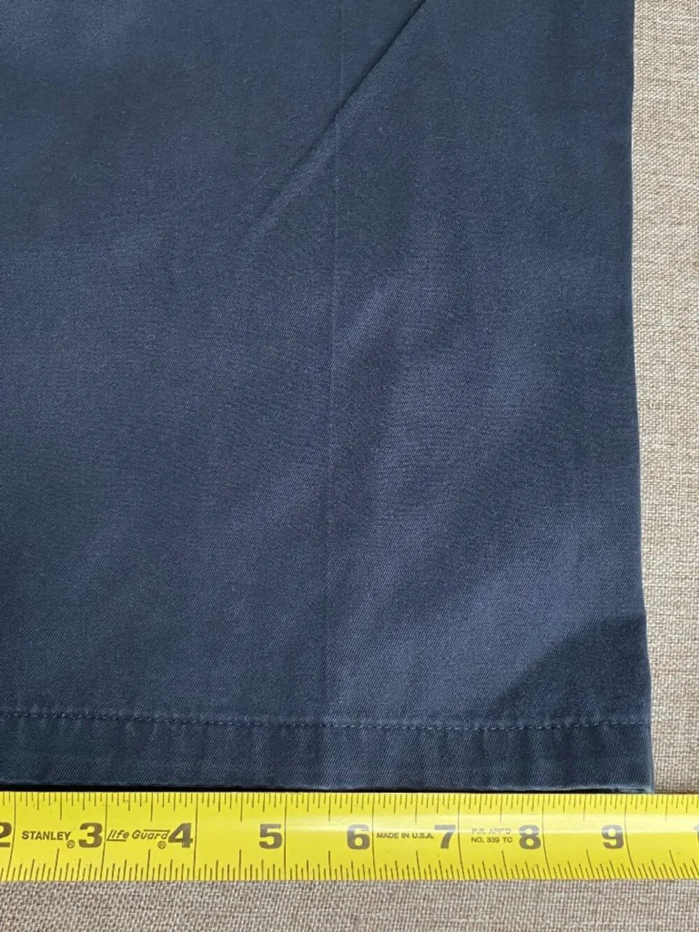 Dockers CLASSIC FIT D3 Khaki Pants Men's 36 x 31 Mid Rise Blue Casual